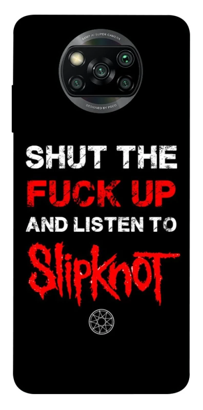 Чохол на Xiaomi Poco X3 NFC / Poco X3 Pro Slipknot vibes фото 1 з 1