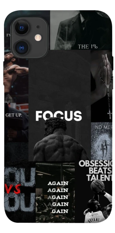 Чехол на Apple iPhone 11 (6.1") Focus collage фото 1 из 1