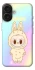 Чехол на Apple iPhone 17 (6.3") Fluffy Rainbow Labubu фото 1 из 1
