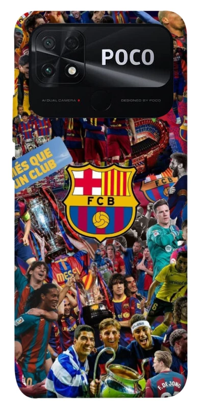 Чохол на Xiaomi Poco C40 FC Barcelona v4 фото 1 з 1