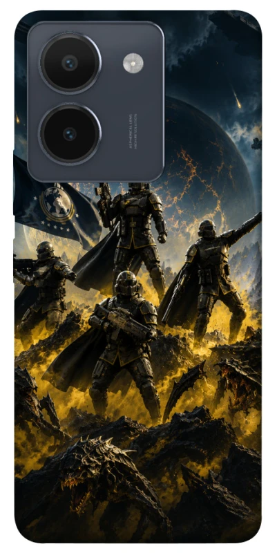 Чохол на Vivo Y36 HELLDIVERS фото 1 з 1