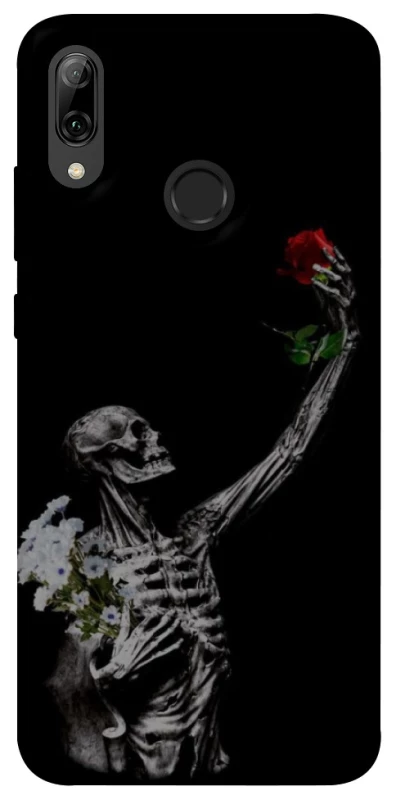 Чохол на Huawei P Smart (2019) Skeleton vs Rose фото 1 з 1