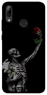 Чехол на Huawei P Smart (2019) Skeleton vs Rose фото 1 из 1
