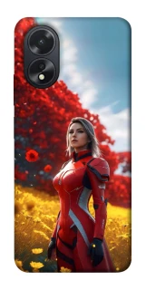 Чехол на Oppo A18 Cyber space girl ver.5 фото 1 из 1
