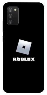 Чехол на Samsung Galaxy A02s Roblox logo black фото 1 из 1