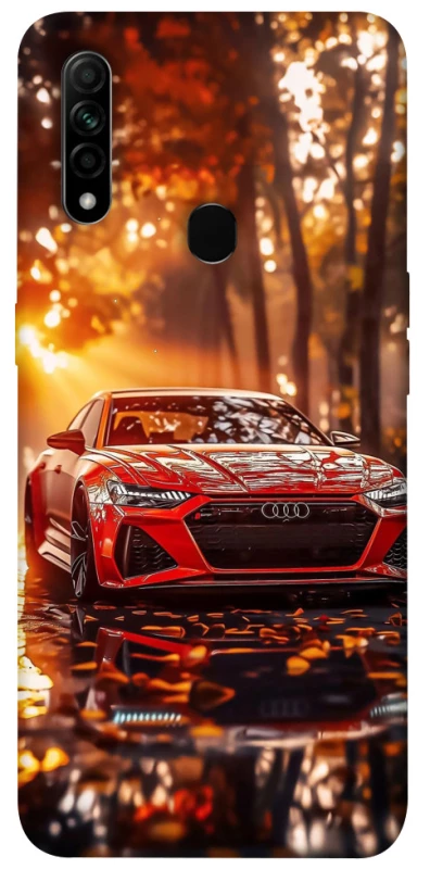 Чехол на Oppo A31 Audi at sunset фото 1 из 1