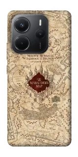Чехол на Xiaomi Redmi Note 14 4G (Int. version) Marauders map фото 1 из 1