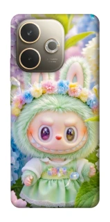 Чехол на Oppo A5 Pro 4G Labubu & Flowers ver.2 фото 1 из 1