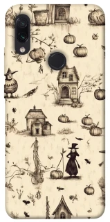 Чехол на Xiaomi Redmi Note 7 / Note 7 Pro / Note 7s Halloween aesthetic ver.1 фото 1 из 1