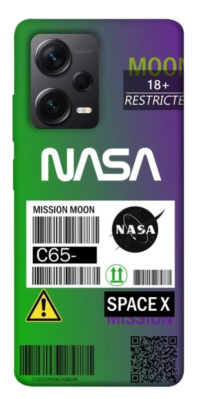 Чохол на Xiaomi Redmi Note 12 Pro+ 5G NASA ver.2 фото 1 з 1