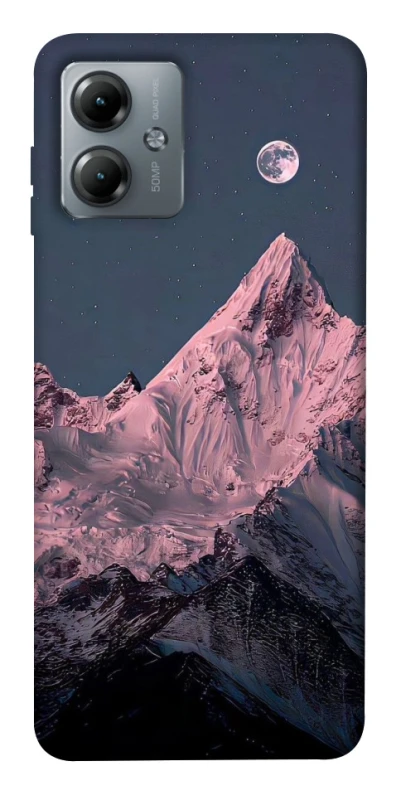 Чохол на Motorola Moto G14 Pink mountain фото 1 з 1