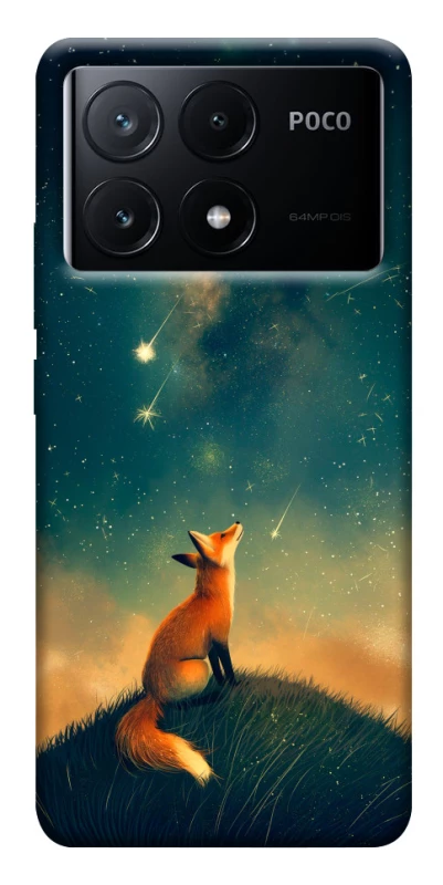 Чохол на Xiaomi Poco X6 Sky fox фото 1 з 1