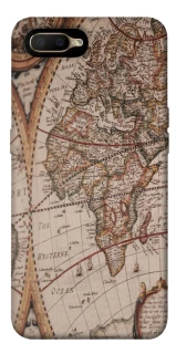 Чехол на OPPO A5 / A3S / AX5 / R15-NEO Карта путешествий фото 1 из 1