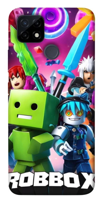 Чохол на Realme C12 Roblox gaming heroes фото 1 з 1