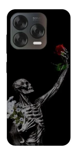 Чохол на ZTE Blade V70 Design Skeleton vs Rose фото 1 з 2