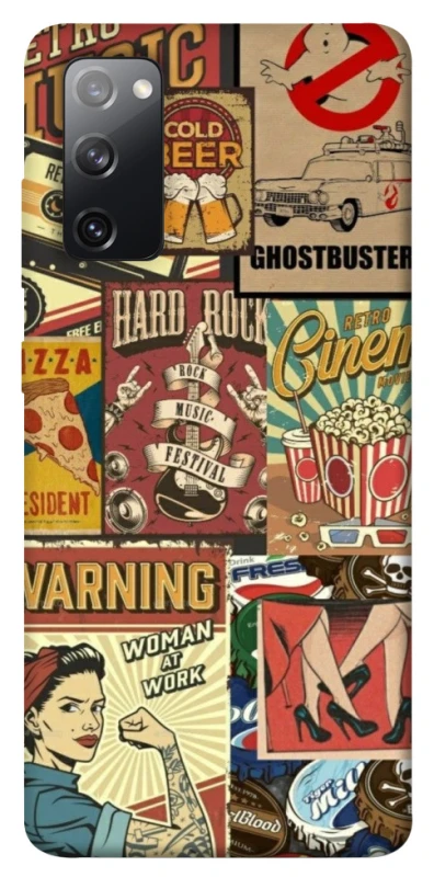 Чохол на Samsung Galaxy S20 FE Retro collage ver.2 фото 1 з 1