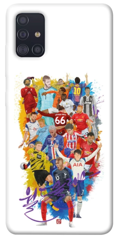 Чехол на Samsung Galaxy A51 Football Abstract v2 фото 1 из 1