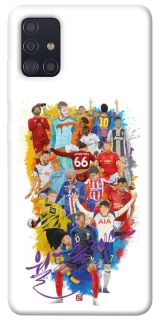 Чехол на Samsung Galaxy A51 Football Abstract v2 фото 1 из 1