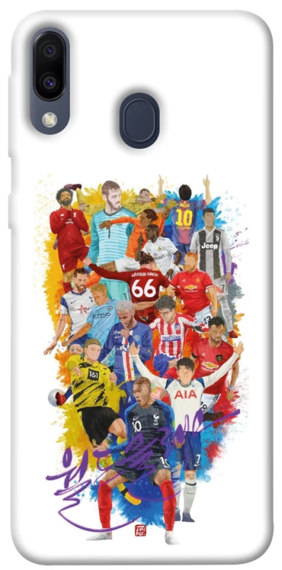 Чехол на Samsung Galaxy M20 Football Abstract v2 фото 1 из 1