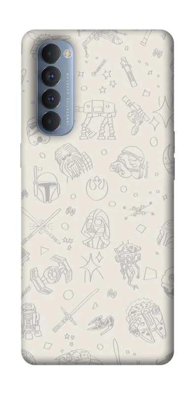 Чохол на Oppo Reno 4 Pro Star Wars background ver.1 фото 1 з 1