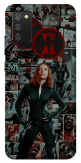 Чехол на Samsung Galaxy A02s Black Widow фото 1 из 1