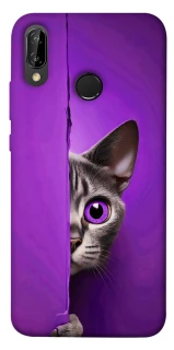 Чохол на Huawei P20 Lite Кіт-підглядач фото 1 Чохол на Huawei P20 Lite Кіт-підглядач фото 1 з 1