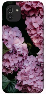 Чохол на Samsung Galaxy A03 Рожеві гартензії фото 1 з 1