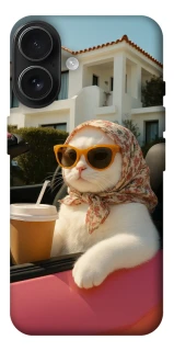 Чехол на Apple iPhone 17 (6.3") Stylish Cat Cruise фото 1 Чехол на Apple iPhone 17 (6.3") Stylish Cat Cruise фото 1 из 1