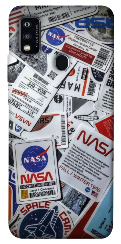 Чехол на ZTE Blade A51 NASA ver.4 фото 1 из 1