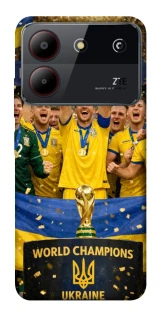 Чехол на ZTE Blade A54 4G UA-Football ver.5 фото 1 из 1