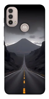 Чехол на Motorola Moto E40 Black mountains фото 1 из 1