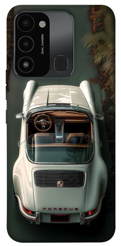 Чехол на TECNO Spark 8C White porsche фото 1 из 1