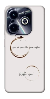 Чехол на Infinix Hot 40i Coffee with you фото 1 из 1