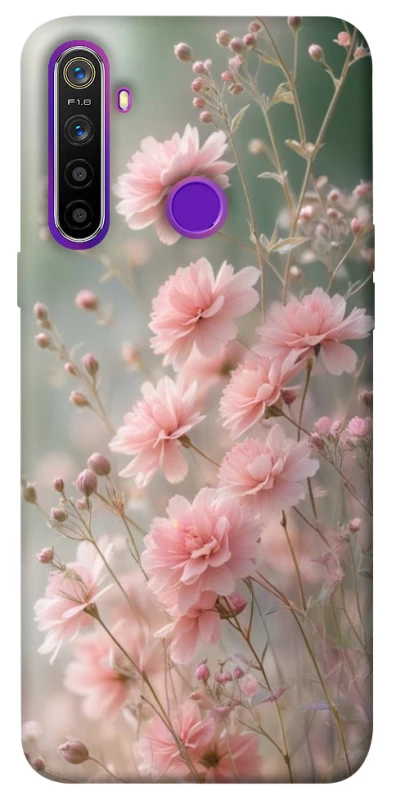 Чехол на Realme 5 Flowers v26 фото 1 из 1