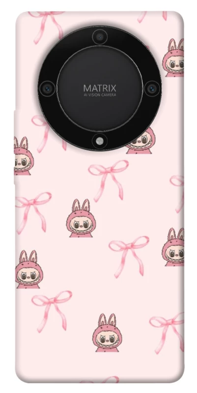 Чохол на Huawei Magic5 Lite Pink bows and Labubus фото 1 з 1