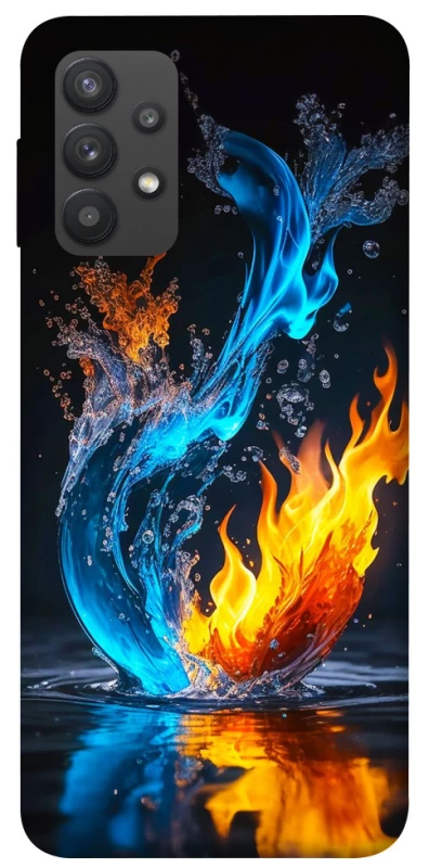 Чехол на Samsung Galaxy A32 (A325F) 4G Water And Fire фото 1 из 1