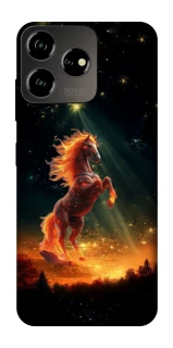Чехол на ZTE Blade V50 Design 4G Red Fire Horse ver.2 фото 1 из 1
