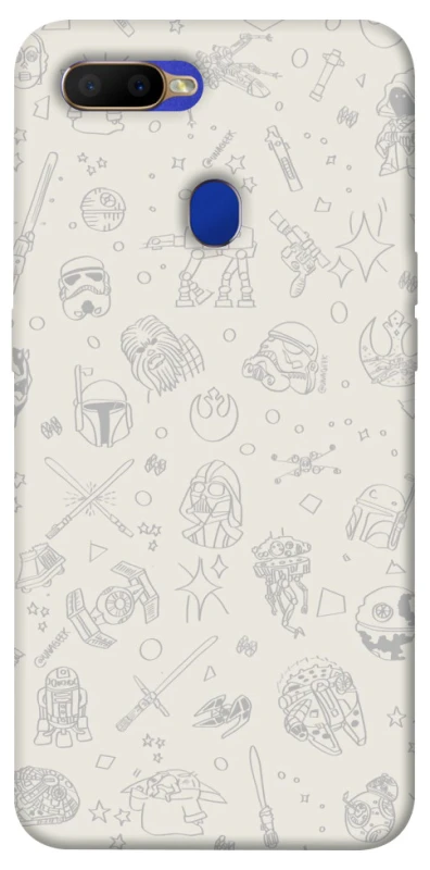 Чохол на Oppo A5s Star Wars background ver.1 фото 1 з 1