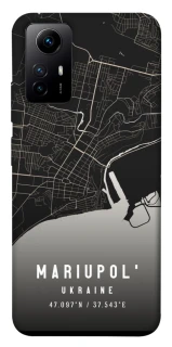 Чохол на Xiaomi Redmi Note 12S Mariupol map фото 1 з 1
