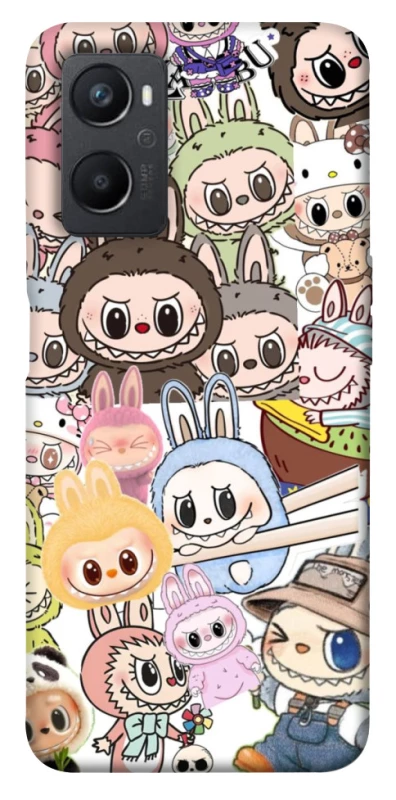 Чехол на Oppo A96 All Labubus фото 1 из 1
