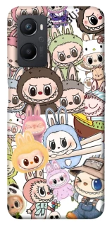 Чехол на Oppo A96 All Labubus фото 1 из 1