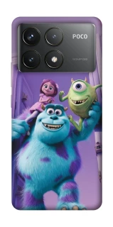 Чохол на Xiaomi Poco F6 Pro Monsters friends фото 1 з 1