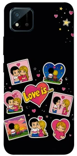 Чехол на Realme C20 Love is фото 1 из 1