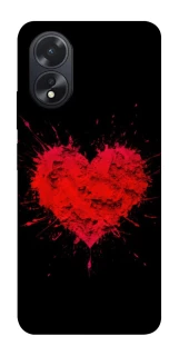 Чехол на Oppo A38 Splash heart фото 1 из 1