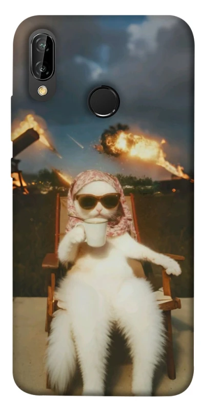 Чохол на Huawei P20 Lite Exploding Kittens ver.1 фото 1 з 1