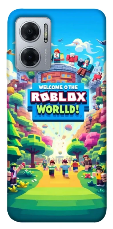 Чехол на Xiaomi Redmi Note 11E Roblox World фото 1 из 1