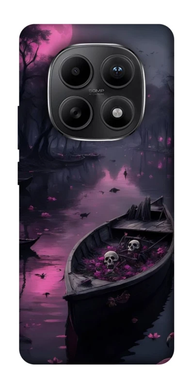 Чехол на Xiaomi Redmi Note 15 5G Boat and flamingo фото 1 из 1