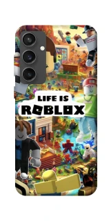 Чехол на Samsung Galaxy S24 FE Life is Roblox фото 1 из 1
