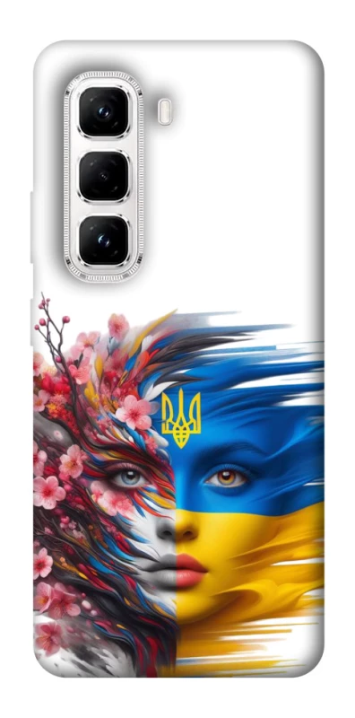 Чехол на Infinix Hot 50 Pro Flowering Ukraine фото 1 из 1