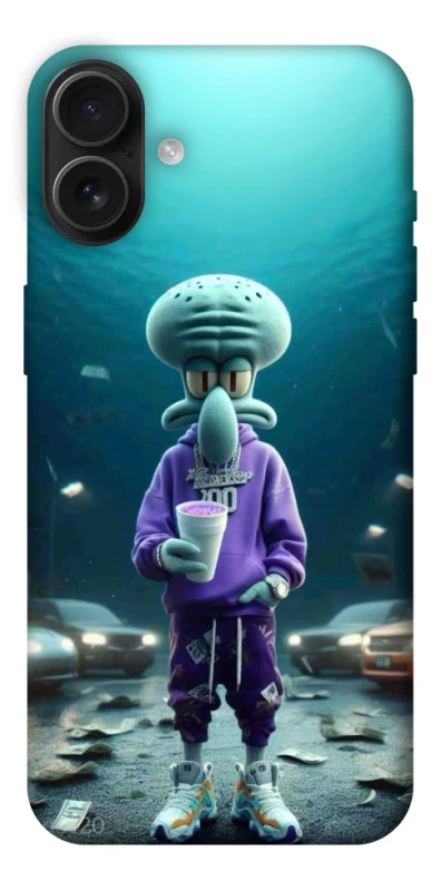 Чохол на Apple iPhone 16 Plus Сквідвард фото 1 з 1